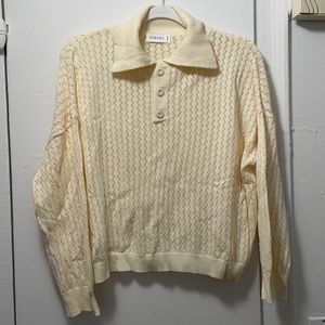 Cream Sweater